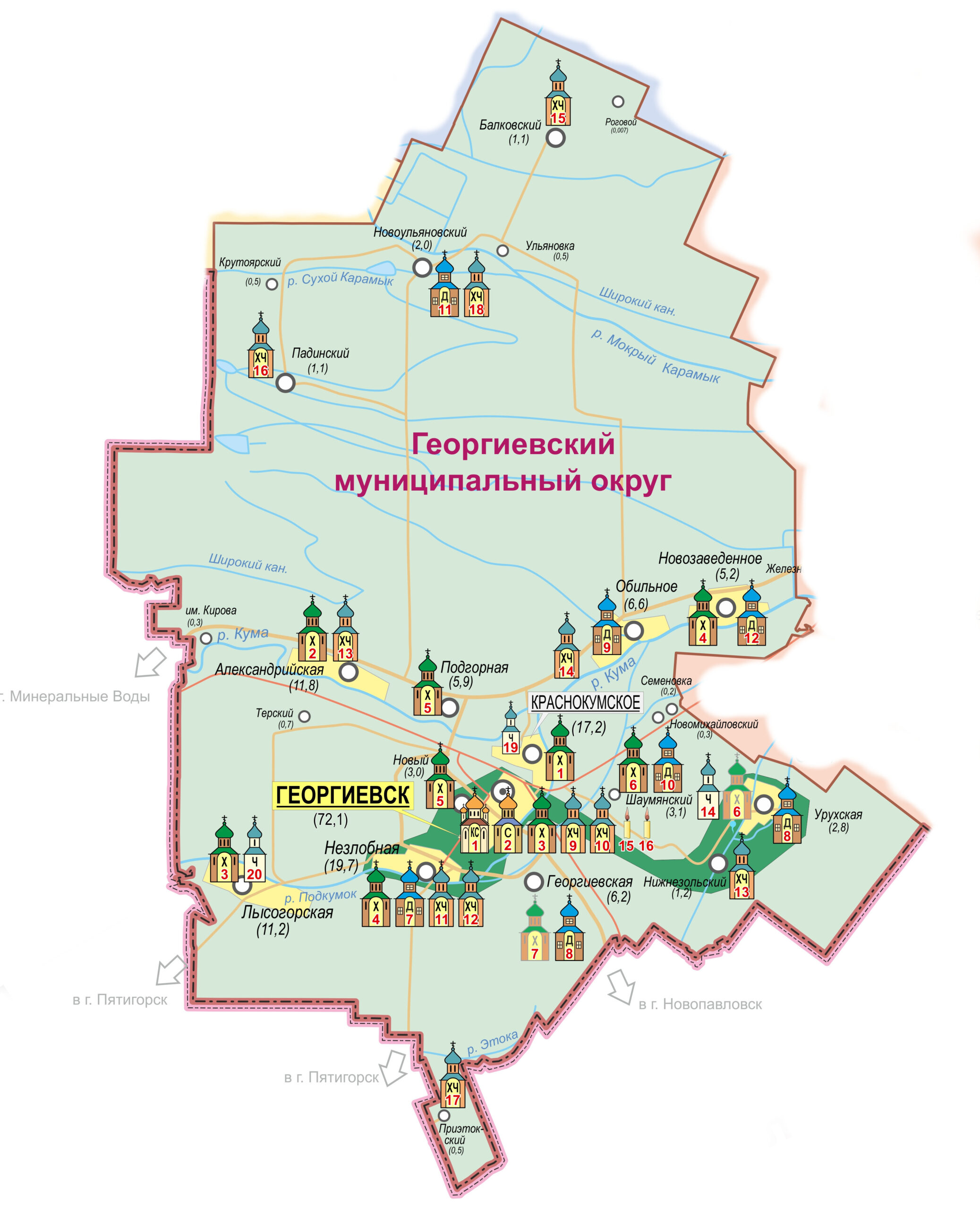 Георгиевские благочиния