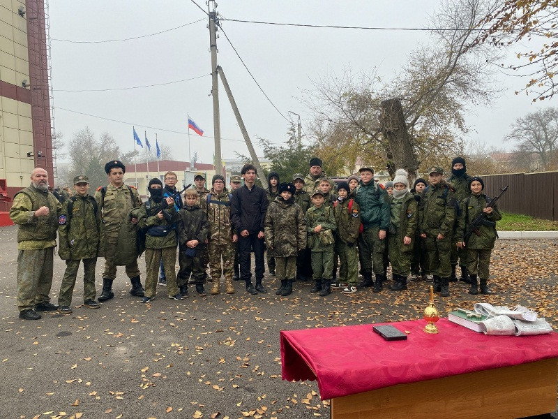 Благословение духовника казачьего кадетского корпуса протоиерея Димитрия Морозова