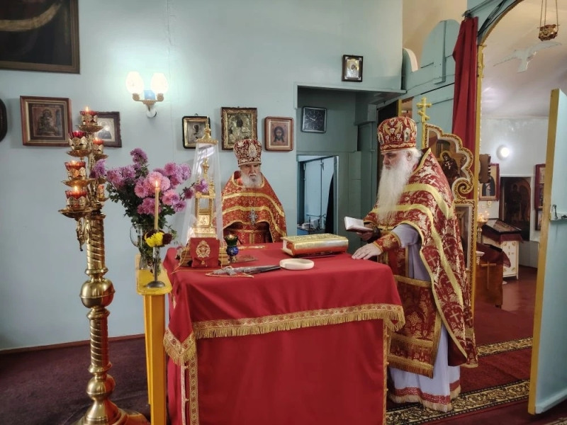 Престольный праздник в храме села Александрийского