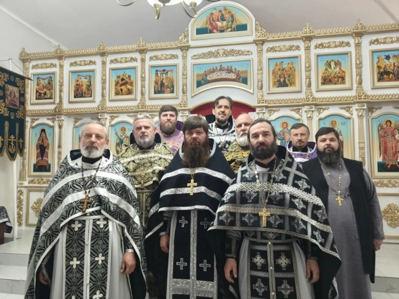 Исповедь духовенства Зеленокумского и Курского благочиний