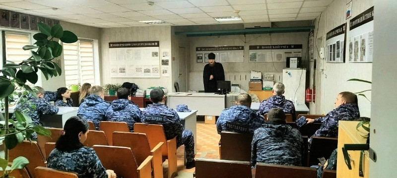 В Нефтекумске прошла Пасхальная встреча с личным составом