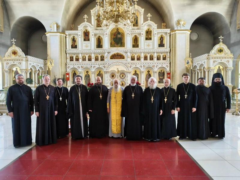 Состоялось собрание и исповедь духовенства Георгиевского городского, Георгиевского районного и Александровского благочиний