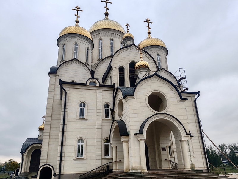 Епископ Николай возглавил чин параклиса Пресвятой Богородице в Георгиевском соборе